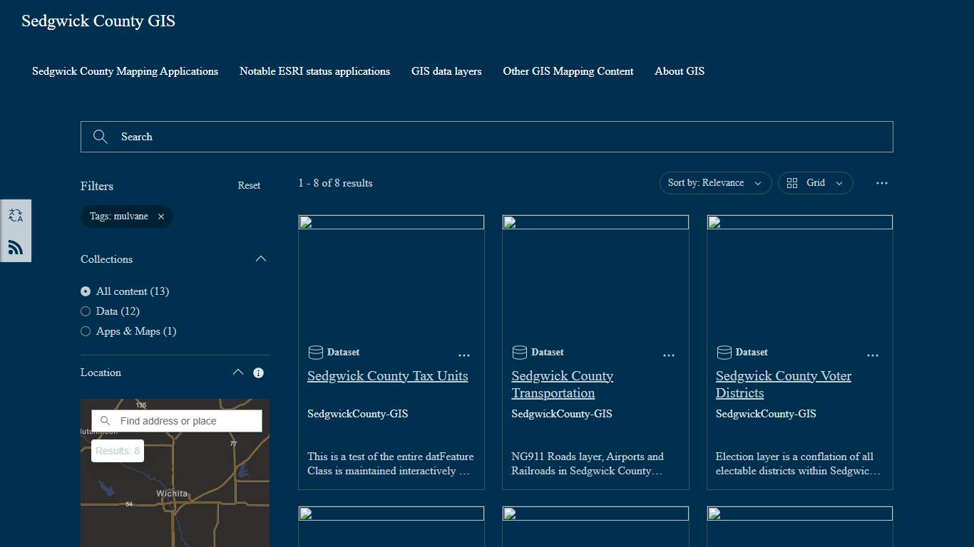 Sedgwick County GIS HUB