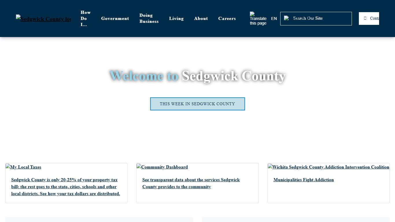 Sedgwick County, Kansas | Sedgwick County, Kansas
